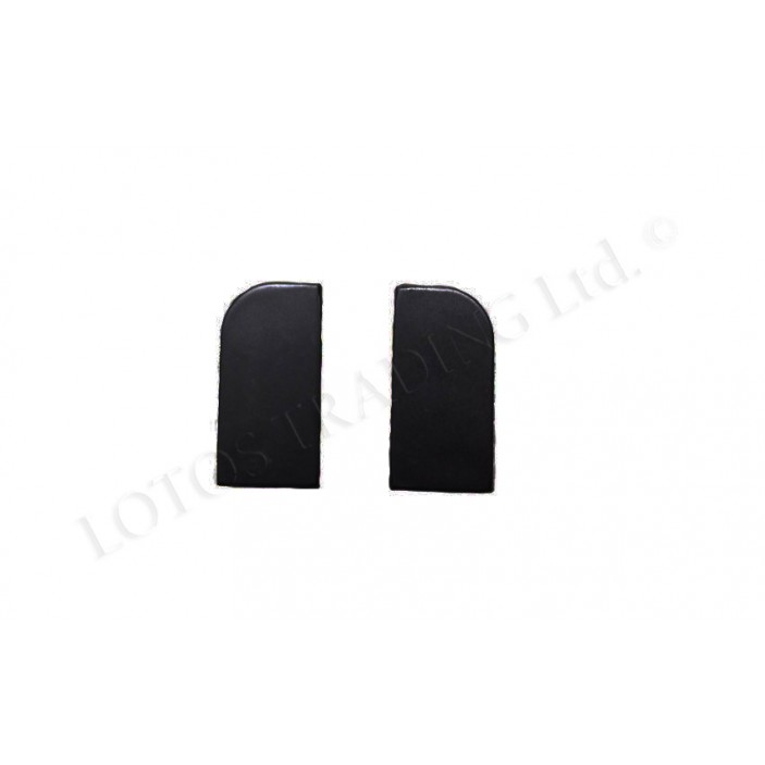 End cap for Small wall seal profile, black Kitchen accessories