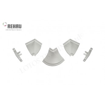 Тапи и ъгли за водобранна лайстна REHAU 116