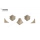 Corners and endings for Wall seal profile REHAU Kitchen accessories