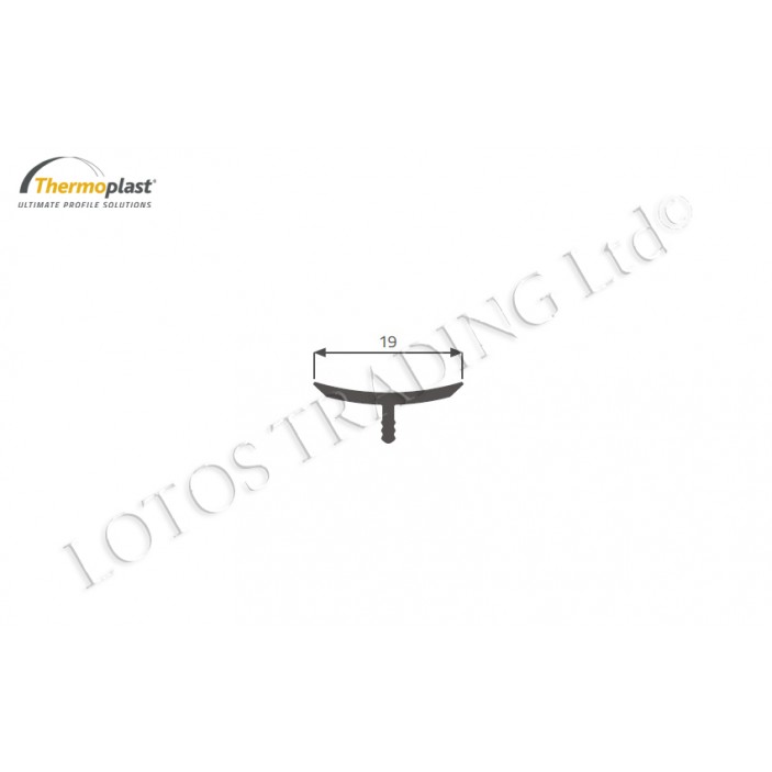 Concave wall seal profile 15x15. 19L.430.01-02 - Kitchen accessories Concave wall seal profile 15x15. Kitchen accessories