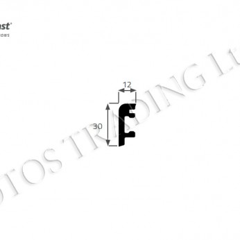 Wall seal profile 30x12 Kitchen accessories