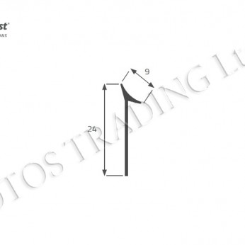 Silicone concave wall seal profile Kitchen accessories