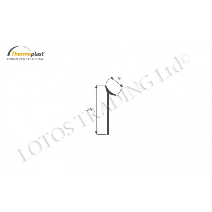 Silicone concave wall seal profile Kitchen accessories