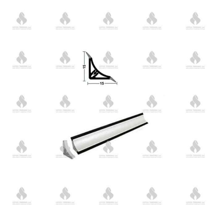 Plugs for the recessed wall seal profile 15x15 19L.403.05-08 - Kitchen accessories Plugs for the recessed wall seal profile 15x15 Kitchen accessories