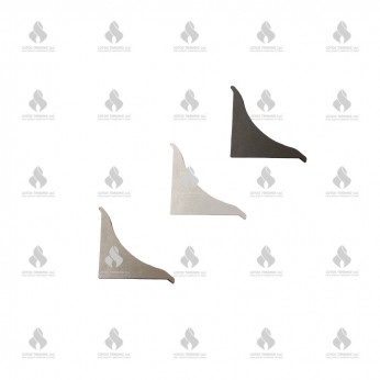 End cap for wall seal profile Kitchen accessories