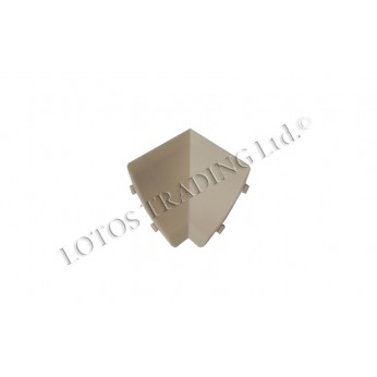 Inner corner for Small concaved wall seal profile