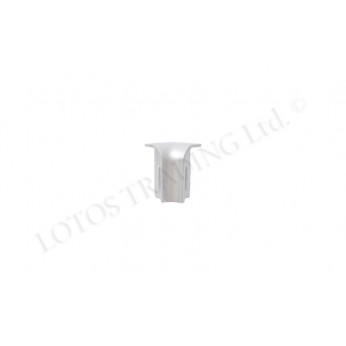 Inner and outer corner for Small standing wall seal profile, white Inner and outer corner for Small standing wall seal profile, white