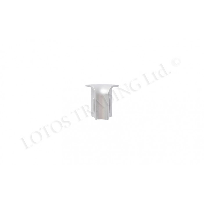 Inner and outer corner for Small standing wall seal profile, white Kitchen accessories