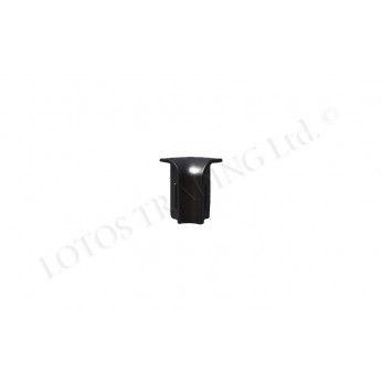 Inner and outer corner for Small standing wall seal profile, black Inner and outer corner for Small standing wall seal profile, black