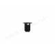 Inner and outer corner for Small standing wall seal profile, black Kitchen accessories