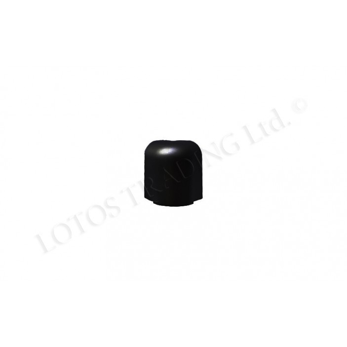 Inner and outer corner for Small standing wall seal profile, black Kitchen accessories