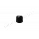 Inner and outer corner for Small standing wall seal profile, black Kitchen accessories