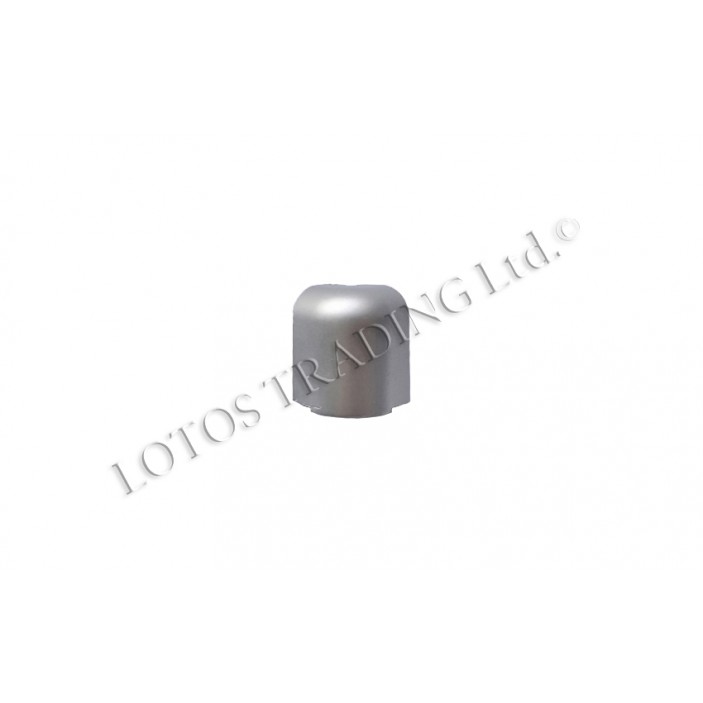 Inner and outer corner for Small standing wall seal profile, matt chrome Kitchen accessories