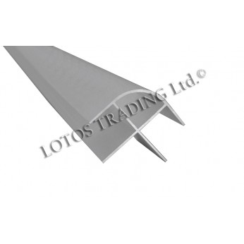 Aluminium corner profile 18 mm.
