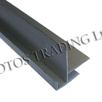 Aluminium corner profile 8mm. Aluminium edge profiles