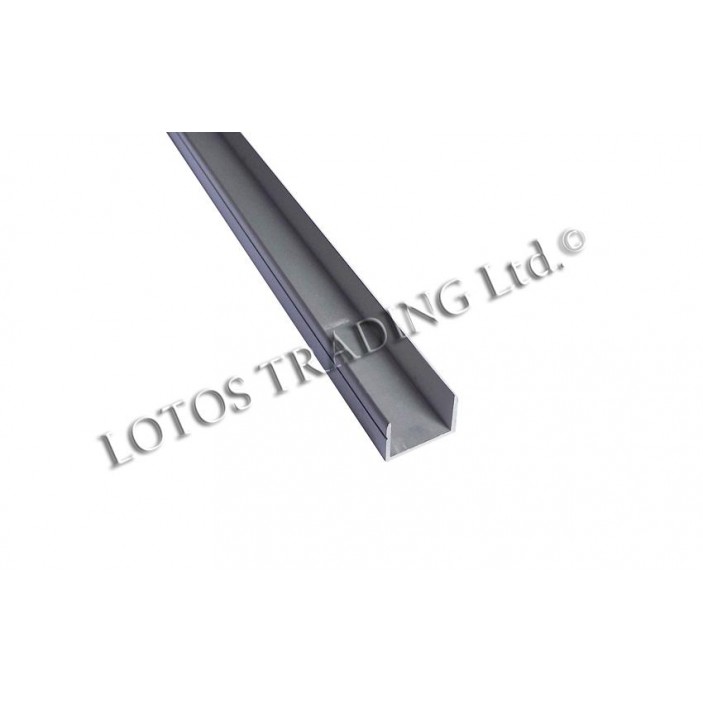 Aluminium edge profile 15/15mm. Aluminium edge profiles