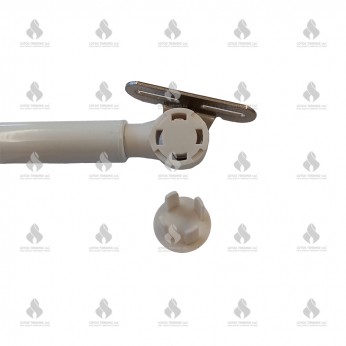 Gas spring IVENTO white, 60 N Gas spring IVENTO white, 60 N