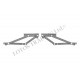 Bed brackets small size 32L.050.01 - Sofa mechanisms Bed brackets small size Sofa mechanisms