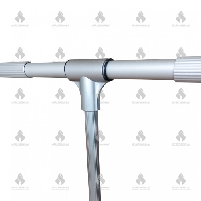 IVENTO K Wardrobe lift, Matt chrome - Aluminum 21.10.20-21 - Wardrobe fittings and accessories IVENTO K Wardrobe lift, Matt chrome - Aluminum Wardrobe fittings and accessories