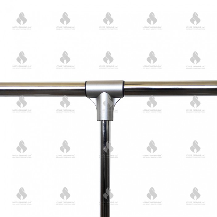 IVENTO K Wardrobe lift, Matt chrome - Chrome Wardrobe fittings and accessories