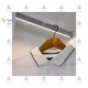Wardrobe lever with LED strips profile RELING  - SLIM, color - aluminium Wardrobe fittings and accessories