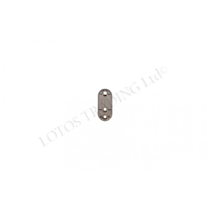IVENTO Oval tube holder 32mm. 21L.953.05 - Wardrobe fittings and accessories IVENTO Oval tube holder 32mm. Wardrobe fittings and accessories