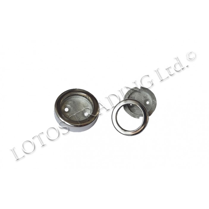 Circle tube holder two parts 21L.941.06 - Wardrobe fittings and accessories Circle tube holder two parts Wardrobe fittings and accessories