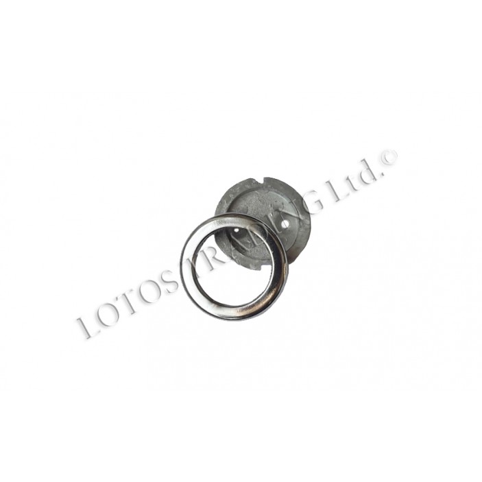 Circle tube holder two parts 21L.941.06 - Wardrobe fittings and accessories Circle tube holder two parts Wardrobe fittings and accessories