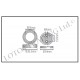 Circle tube holder two parts 21L.941.06 - Wardrobe fittings and accessories Circle tube holder two parts Wardrobe fittings and accessories