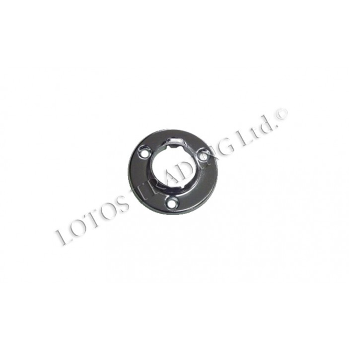 Circle tube holder with adjustable screw Wardrobe fittings and accessories