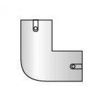 L-shaped circle lever holder