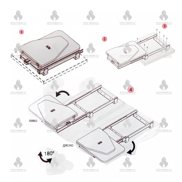 IVENTO-Ironing table telescopic, foldable 21L.909.10 - Wardrobe fittings and accessories IVENTO-Ironing table telescopic, foldable Wardrobe fittings and accessories