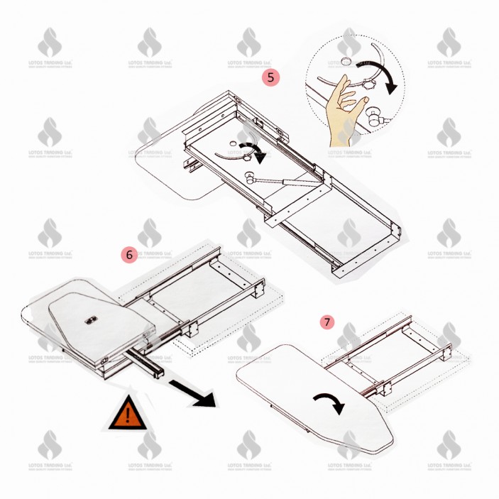 IVENTO-Ironing table telescopic, foldable 21L.909.10 - Wardrobe fittings and accessories IVENTO-Ironing table telescopic, foldable Wardrobe fittings and accessories