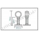 Circle tube holder 21L.941.02 - Wardrobe fittings and accessories Circle tube holder Wardrobe fittings and accessories