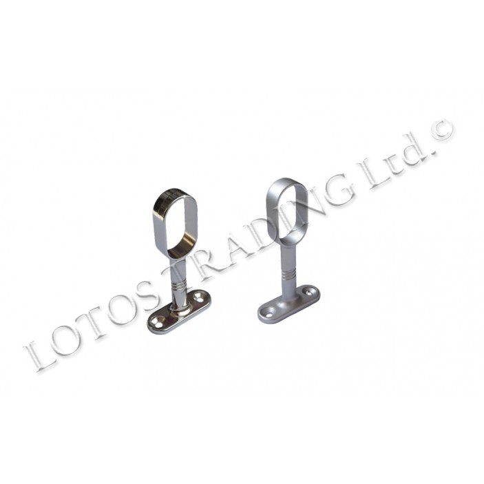 Oval tube holder 21L.951.02 - Wardrobe fittings and accessories Oval tube holder Wardrobe fittings and accessories