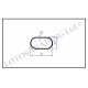 Oval wardrobe lever ф15/30 Wardrobe fittings and accessories
