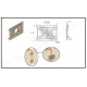 Hardboard fitting metal 21L.981.02 - Wardrobe fittings and accessories Hardboard fitting metal Wardrobe fittings and accessories