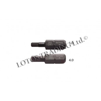 Inbus bit 25 mm. Inbus bit 25 mm.