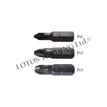 Milled pozidriv bits Tools