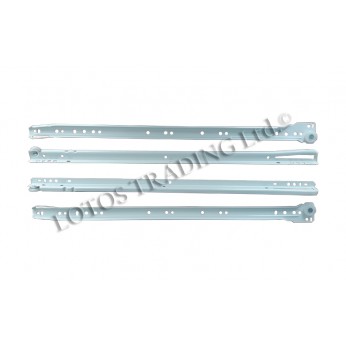 Ролков водач за чекмедже FLORE 1.1 mm, бял Ролков водач за чекмедже FLORE 1.1 mm, бял