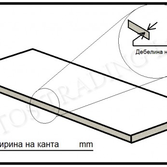 PVC кант - KRONOSPAN 4298 LIGHT ATELIER MAT 17L.4298.20.04 - Кантове PVC кант - KRONOSPAN 4298 LIGHT ATELIER MAT Кантове