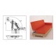 Sofa mechanism big  JAPON 32L.040.10 - Decorative furniture accessories Sofa mechanism big  JAPON Decorative furniture accessories