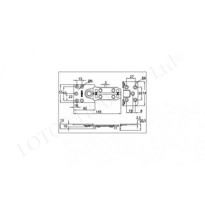 Sofa coupler 01 Decorative furniture accessories