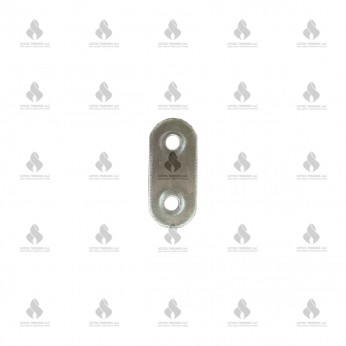 IVENTO Straight plank 40x16x1.8 mm. stainless Fittings and fasteners