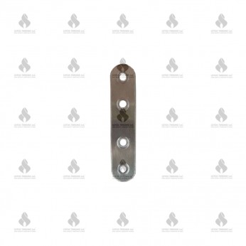 IVENTO Straight plank 80x16x1.8 mm. stainless Fittings and fasteners