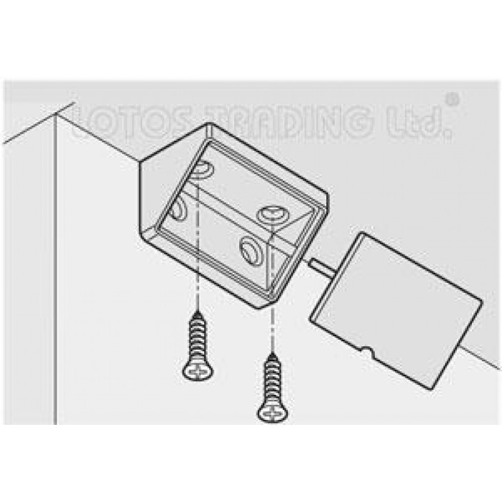PVC ъглови сглобки 02L.600.01-10 - Крепежни и свързващи елементи PVC ъглови сглобки Крепежни и свързващи елементи