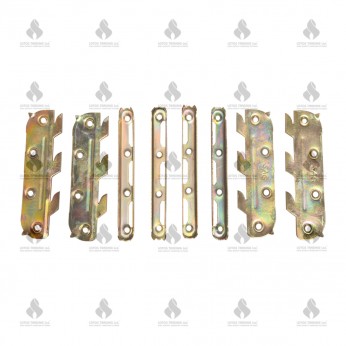 Corner bed fitting set Fittings and fasteners