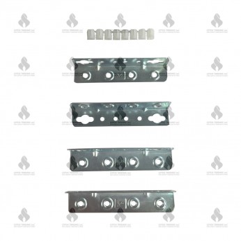 Corner bed fitting set Fittings and fasteners