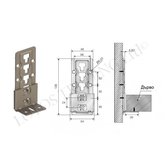 Adjustable bed strap Fittings and fasteners