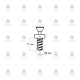 Confirmat screw ф6х11 за 02L.512 Fittings and fasteners